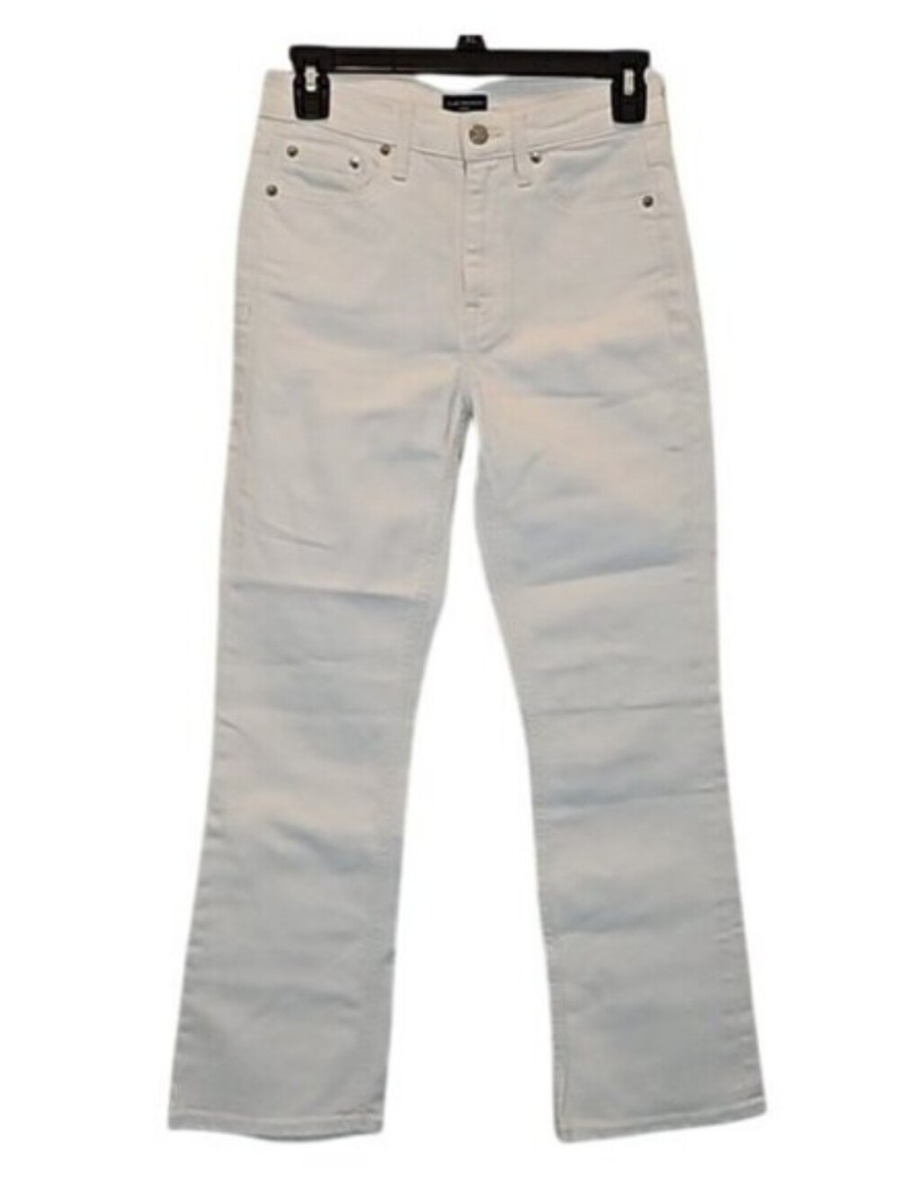 Club Monaco The Kick Crop Denim Jeans Size 25 New White Stretch Modern
